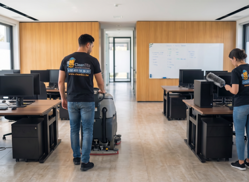 Combien coûte le nettoyage de bureaux en Wallonie ? Guide des tarifs 2026